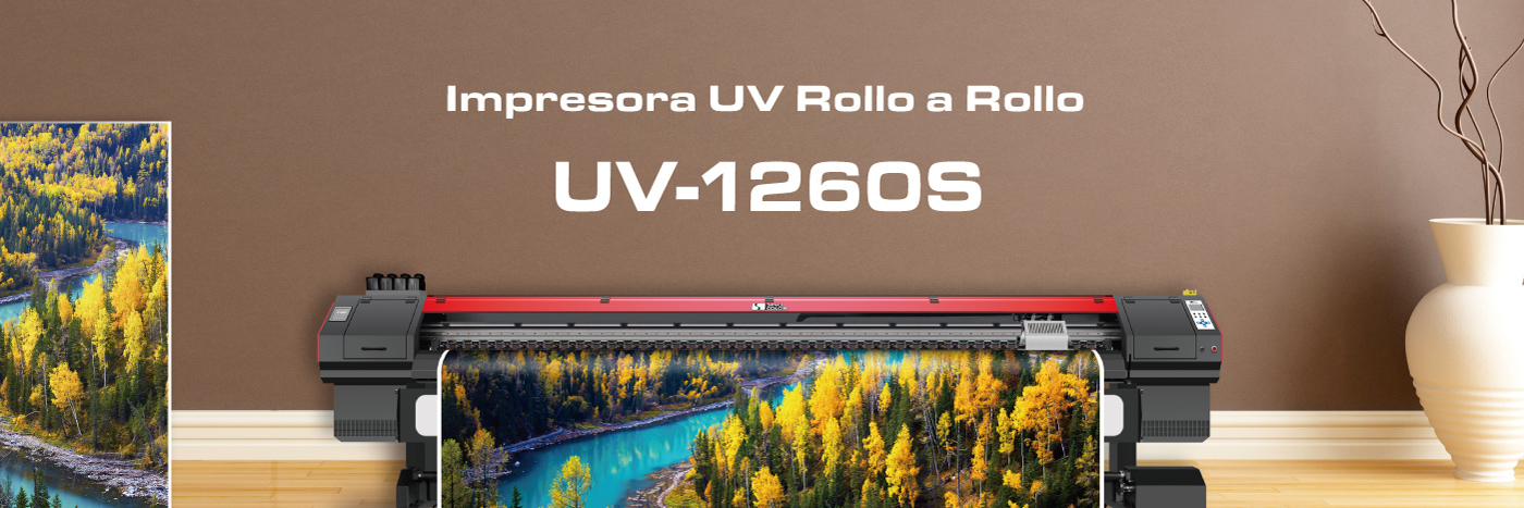 Impresora UV de rollo a rollo UV-1260S image